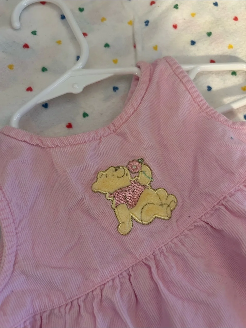 Authentic Vintage Rare Y2K Disney Store Winnie The Pooh Girls Infant Romper.